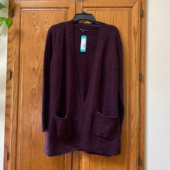 Love Ellie Wells Confetti Cardigan Dark 